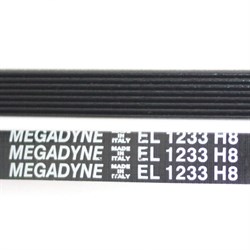 Ремень 1233 H8, L1178мм, черный, Megadyne, Ardo, (BLH320UN), H320 - фото 19200