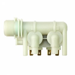 Электроклапан 2Wx180 D10мм, 220V (VAL020ID) для Ariston, Hotpoint, Indesit, К020ID - фото 20412